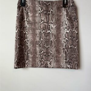 Fifteen Twenty animal print Mini Skirt size XS